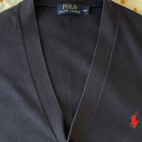 Ralph Lauren men's cardigan like new, blue, size M