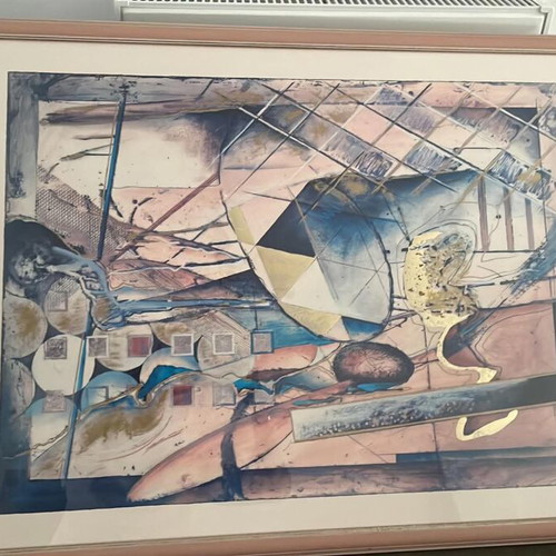Framed art used