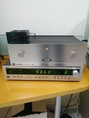 KOSS Acoustech 1A power amplifier like new, American, 2x40 watts