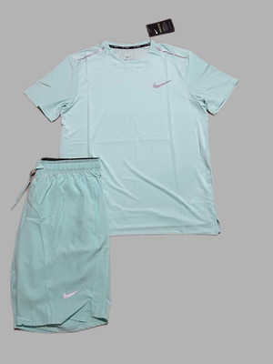 Nike Miller running set, turquoise