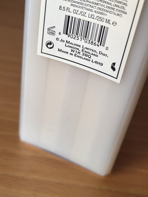 Jo Malone London conditioner 250ml like new with Lime Basil and Mandarin scent