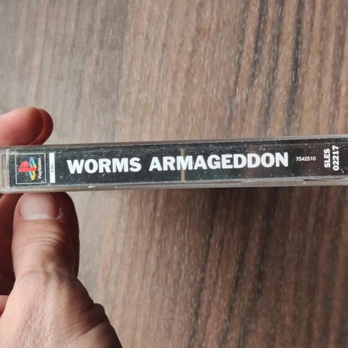 Worms Armageddon PS1 used with manual and cover