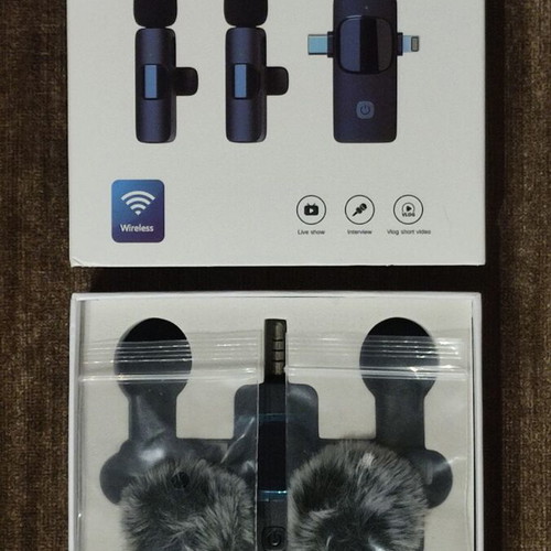 Professional wireless clip-on lapel microphones BY-V4 new