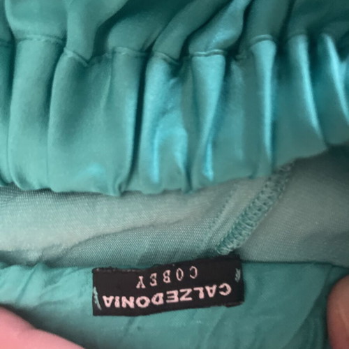 Calzedonia turquoise palazzo pants used, comfortable for beach or walk
