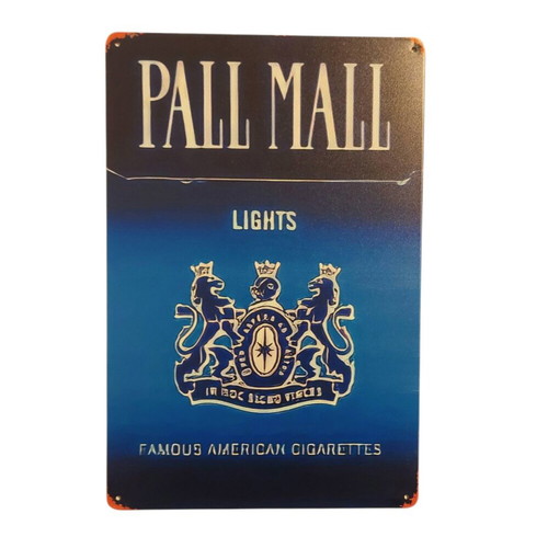PALL MALL Metal Wall Decoration new