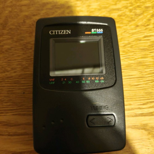 Mini TV Citizen ST555 used, no channel play due to digia