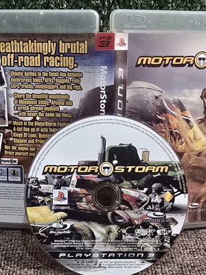MotorStorm PlayStation 3 game like new, no manual
