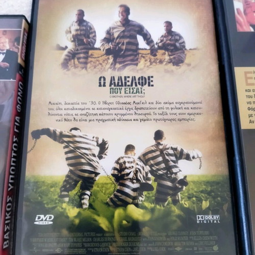 DVD movies 5 pieces like new with subtitles