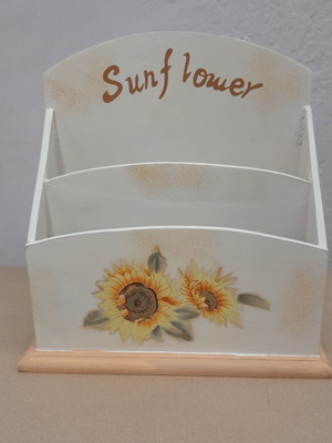 Wooden cutlery holder new