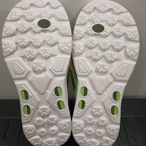 Men's Anatomical Flip Flops Size 45 New, Green