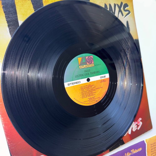 INXS Listen Like Thieves LP used, 1st US gatefold