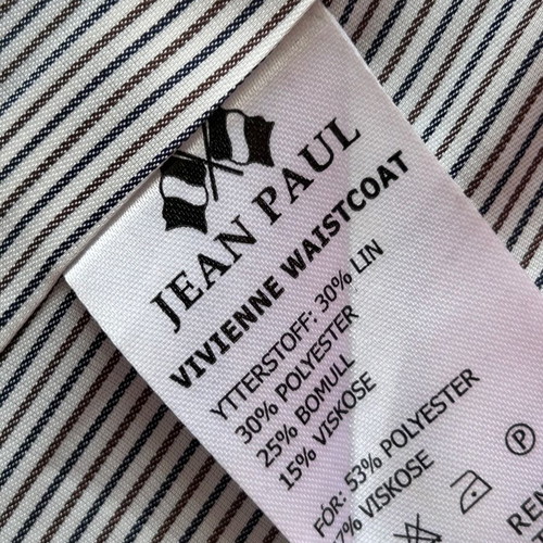Jean Paul Vivienne Waistcoat like new, dark blue, size M
