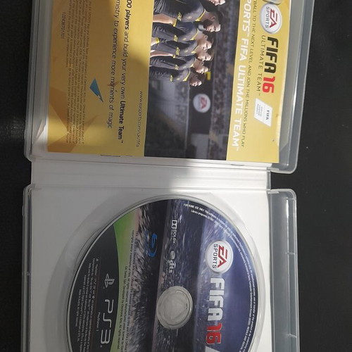 FIFA 16 PS3 game used, sports genre