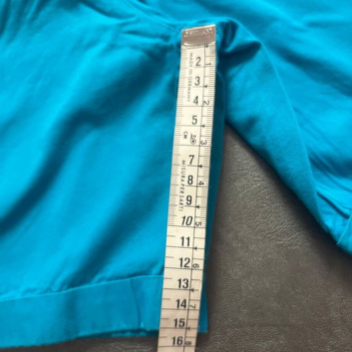 Outfit shorts XL 42 turquoise used, cotton stretch fabric