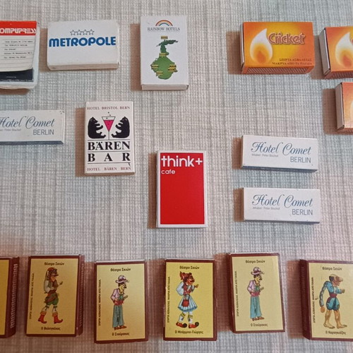 Matchbox collection like new, set of 17 from Greece and abroad