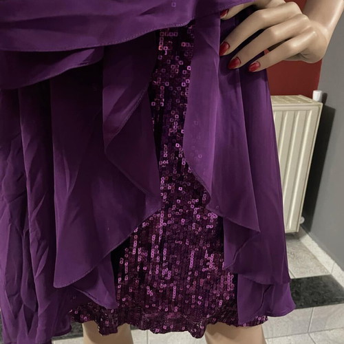 Live Forever purple dress