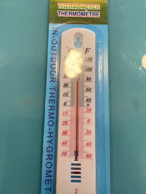 Wall thermometer new