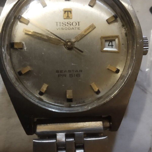Tissot Seastar Automatic PR 516 vintage winding watch used