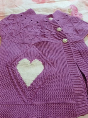 Children's vest used, for girl