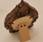 Wooden photo frame from 1960s
