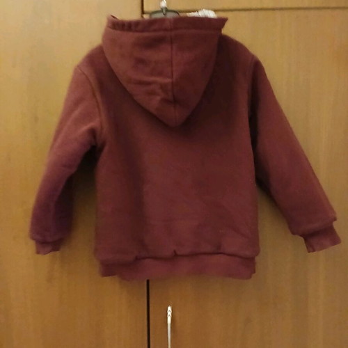 Joyce jacket maroon like new for 4-year-old boy
