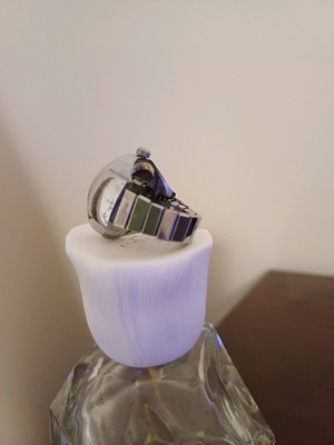 Steel Openable Ring Watch like new