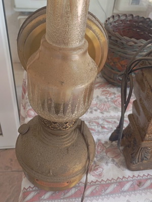 Vintage lamp used