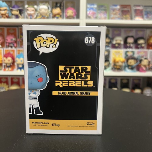 Grand Admiral Thrawn Funko Pop Star Wars Rebels 678 new