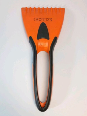 Ice scraper used, German origin