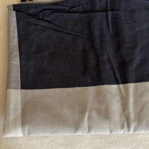 IKEA duvet cover 140 x 200 cm, black grey and beige
