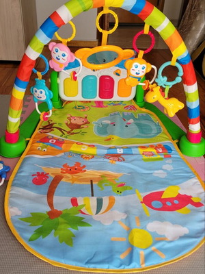 Baby Gym Piano Like New With Educational Music And Stories