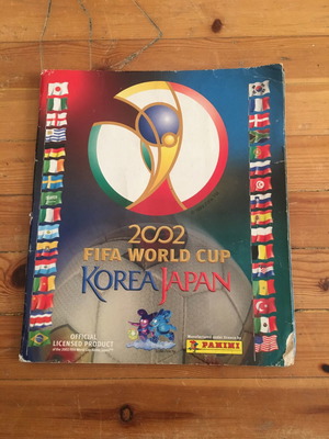 Panini FIFA World Cup 2002 άλμπουμ αυτοκόλλητων μεταχειρισμένο
