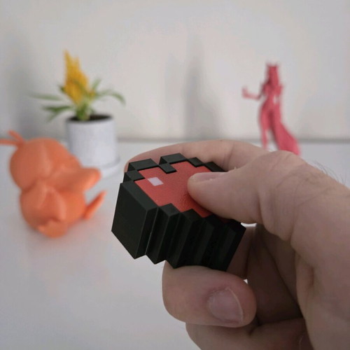 Heart Clicker game/button anti-stress made to order
