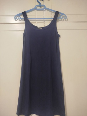 Intimissimi long tank top M, like new, dark blue