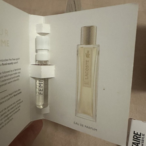 Montblanc, MCM, Lacoste, Zadig & Voltaire perfume samples, set of 4