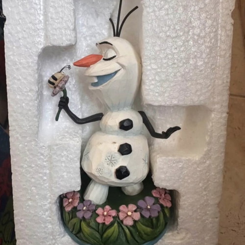 Disney Traditions Dreaming of Summer Olaf figurine like new