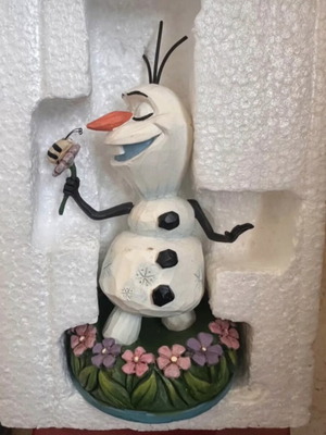 Disney Traditions Dreaming of Summer Olaf figurine like new