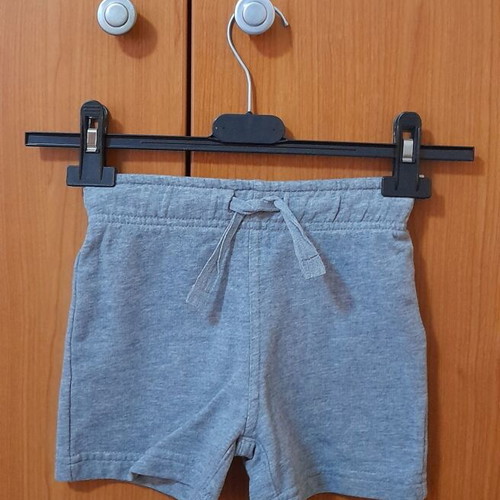 Indigo Marks & Spencer baby shorts like new, size 1-1.5 years, grey