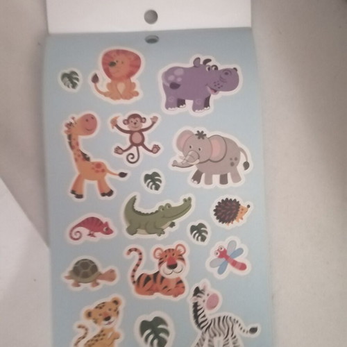 Children's animal stickers new, 60+ pieces
