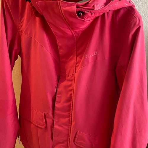 O’Neil women's ski jacket used, fuchsia, size M