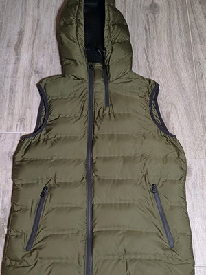 Zara khaki vest Medium like new