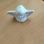 Ceramic decorative angel figurine