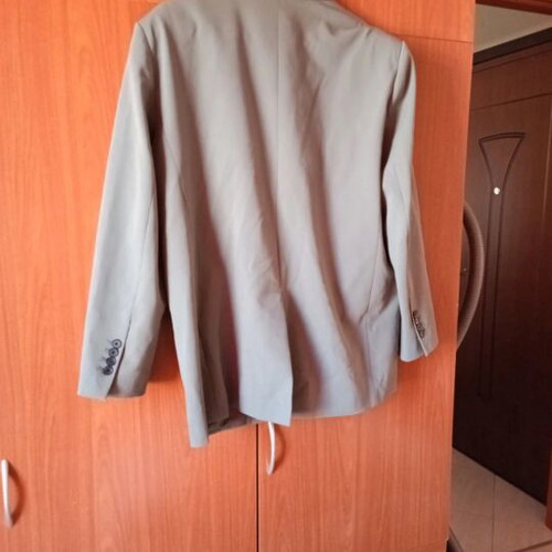 Zara jacket like new, gray, size XXL