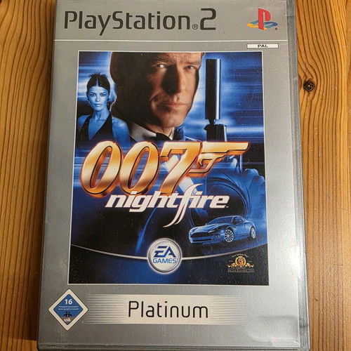 007 Nightfire PlayStation 2 Platinum Edition used