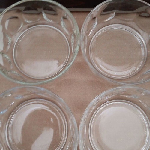 Glass bowls set of 6 used, very good condition