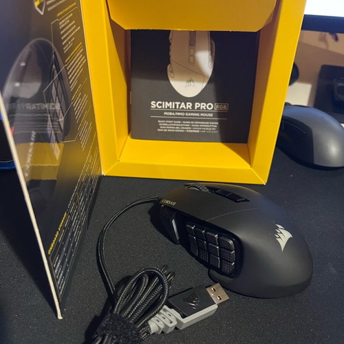 Corsair Scimitar Pro RGB σαν καινούργιο gaming ποντίκι