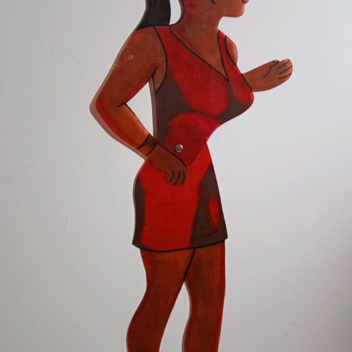 Elenitsa shadow theater figure new, height 70cm