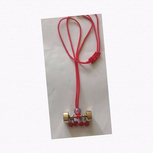 Handmade modern necklace new multicolor