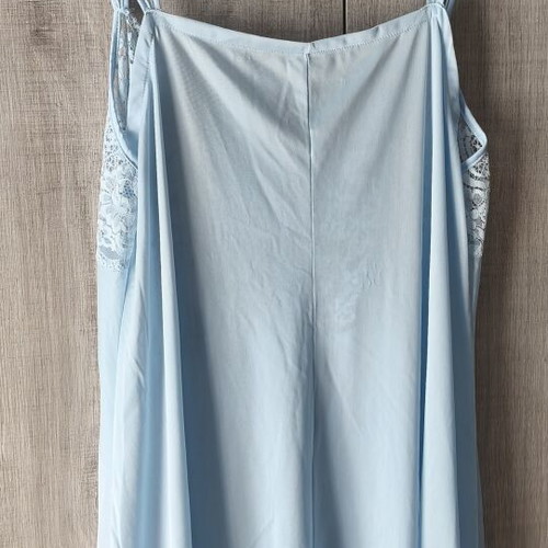Vintage Primavera nightgown and robe set turquoise like new