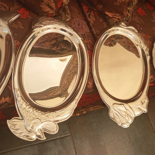 Food platters set of 4 new
